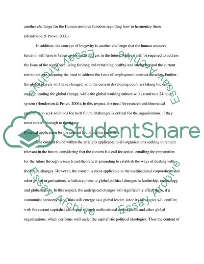 A New World Ahead: Are We Ready