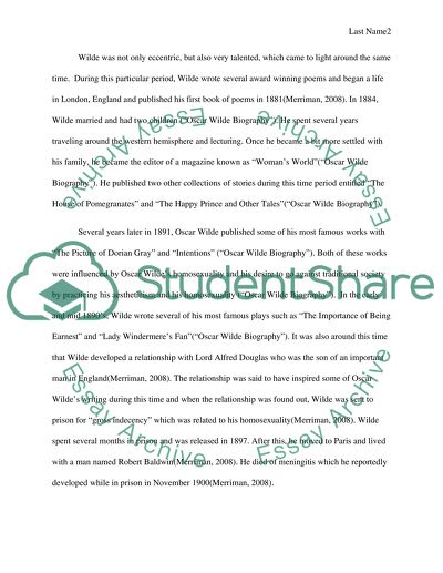 Oscar Wilde Was a Genius