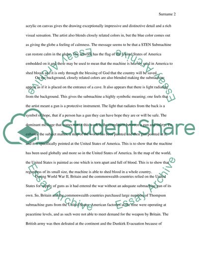 The Sten Gun Artwork