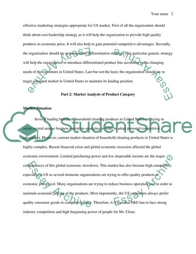 Mr Clean as One of the Successful Brands of Procter and Gamble