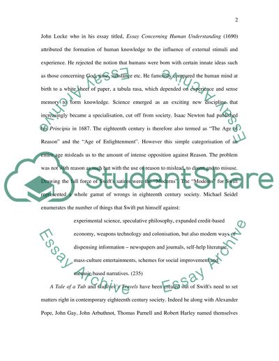 Literary Tricks by Jonathan Swift