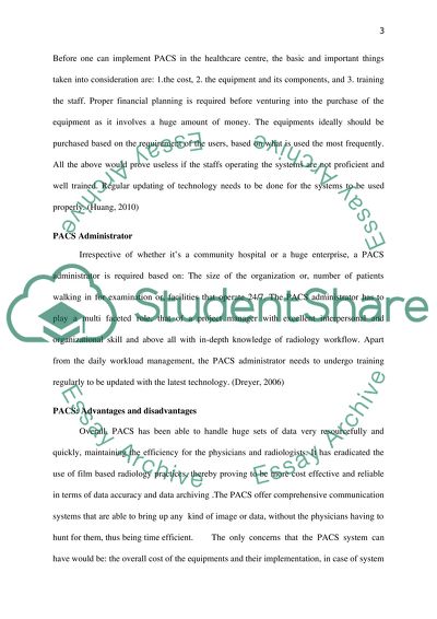 Picture Archive computer system