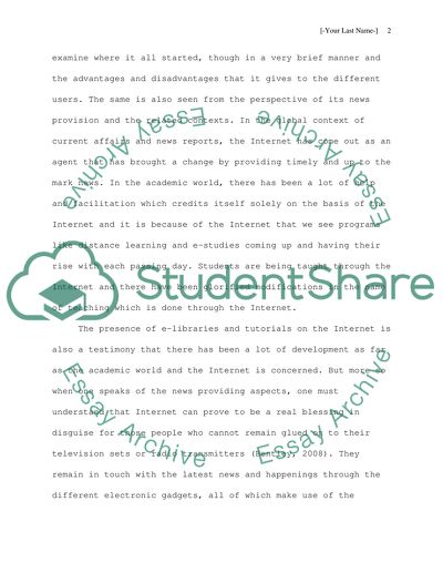 Specific ways in which the internet has changed the way businesses operate in the global marketplace