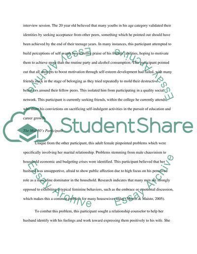 Ass 6: psy5014_ interviews