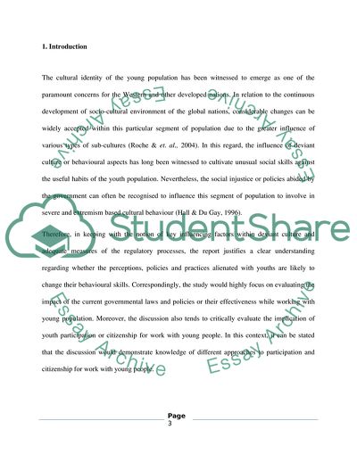 To What Extent Joining a Particular Youth Sub-Culture Might Be Viewed as Deviant Behaviour