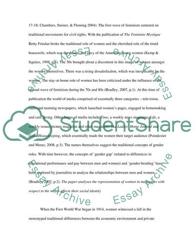 Representation of Women in Magazines through the Decades till Today