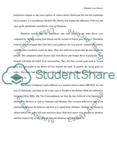 Judaism and Hinduism