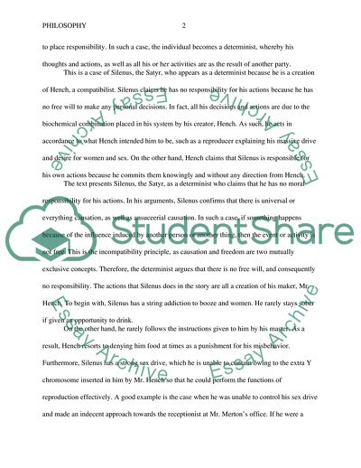 Philosophy: Free Will