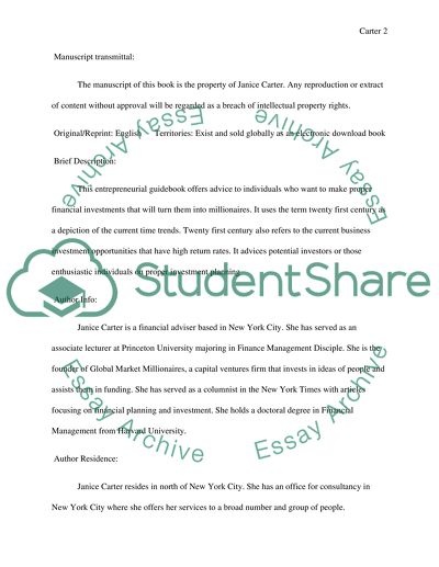 Estimate Request and Fact Sheet Form