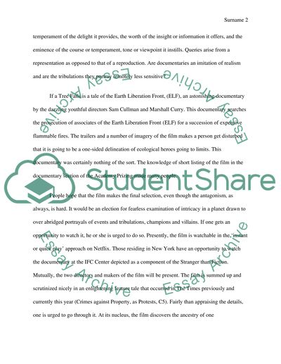Compare and Contract 2 Documentaries