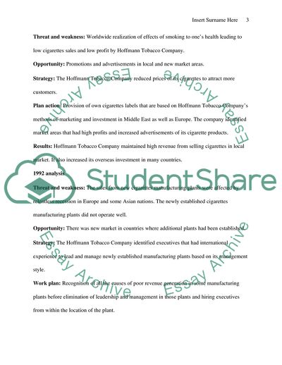 Manufacturing Strategies