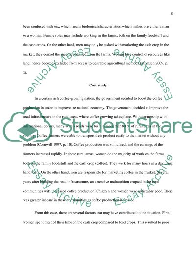 The Application of the Concept of Gender Policy