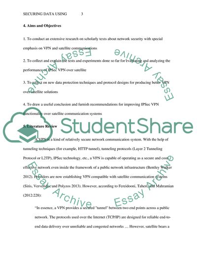 Securing Data Using IPSec VPN