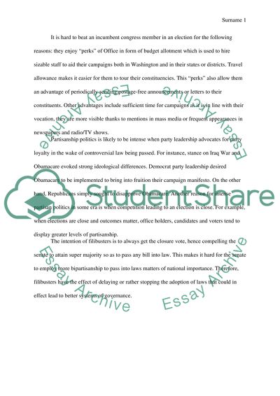 How to beat an incumbent congress member in an election