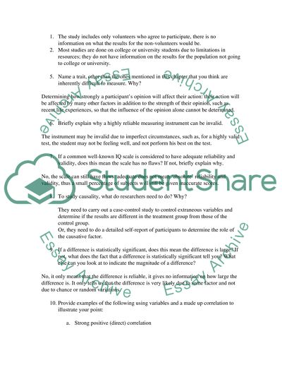 The Interpretation of Statistical Results