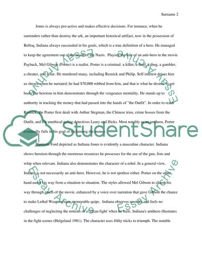 The qualities of the hero and antihero