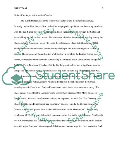 America and Great War