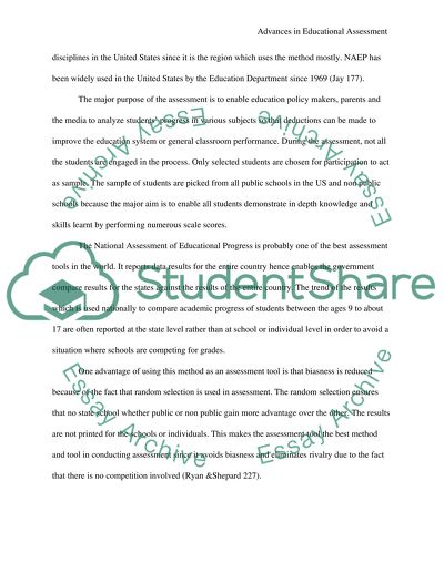 National Assessment of Educational Progress (NAEP)