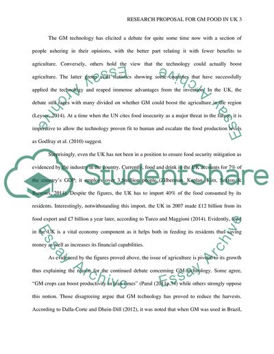 Can gm crops add to productivity of UK agriculture