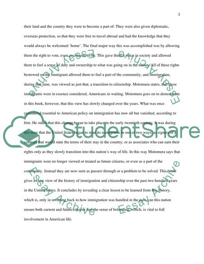 Sociology: Immigration