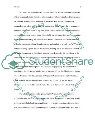 Cultural Texts on the Vietnam War