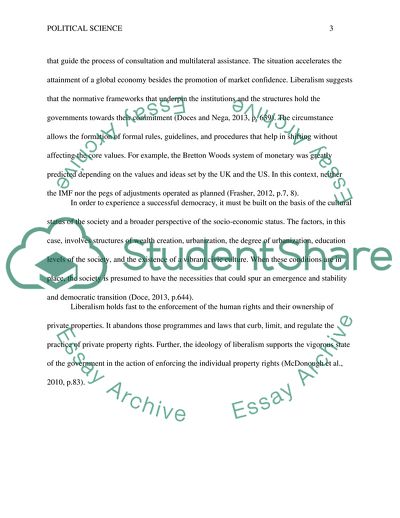 Differences between Liberalism and Democracy
