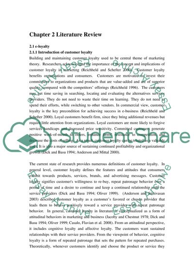 Building and Maintaining Customer Loyalty