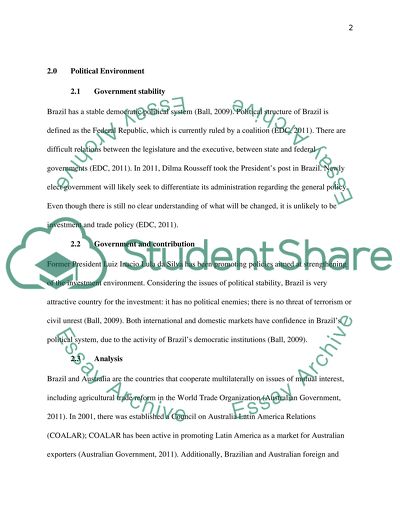 National Foods in Brazil