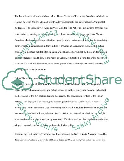 Musical cultures of native american and brazil