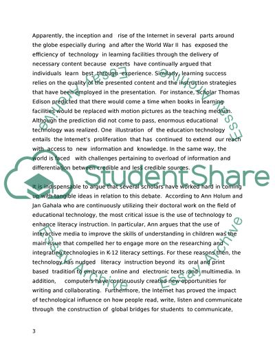 Doctorate of Education in Learning Technologies