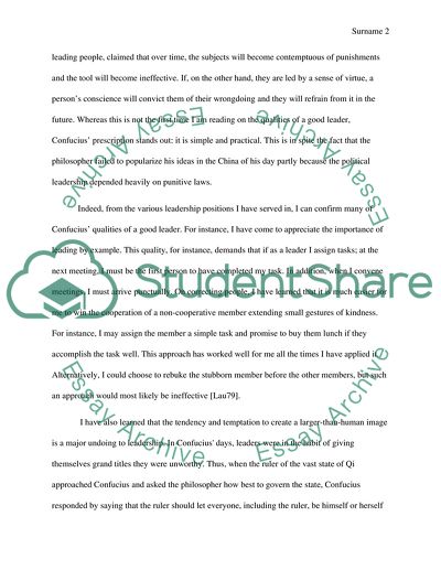 What I Learn from Analects