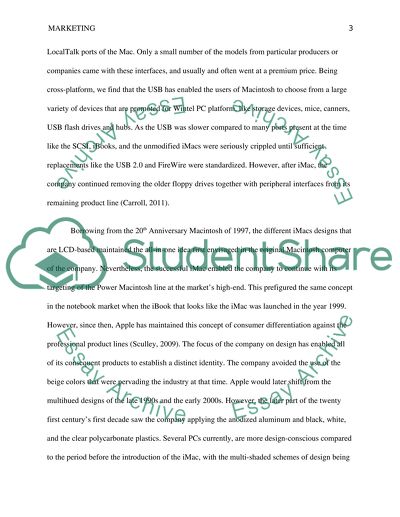 Marketing Strategy for Apples iMac