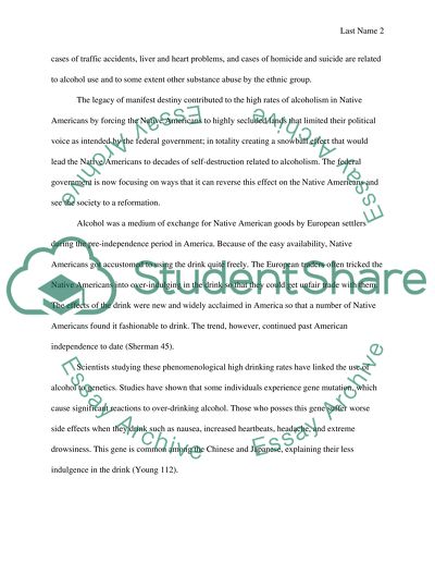 Helping Native Americans and Their Fight with Alcoholism