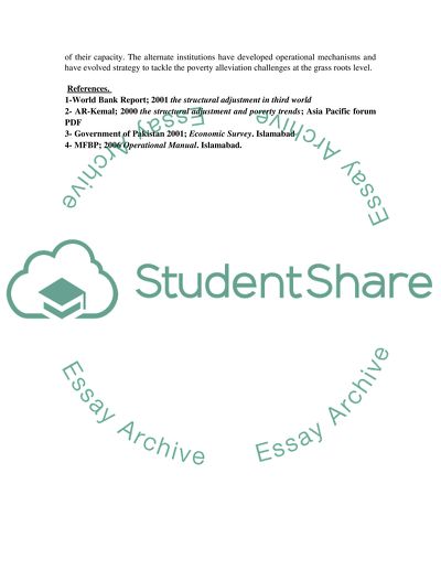 The Micro Finance Bank of Pakistan