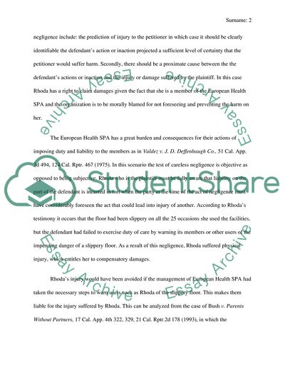 Comparative Negligence and COA