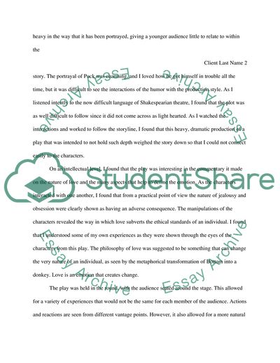 A Trip to the Theatre