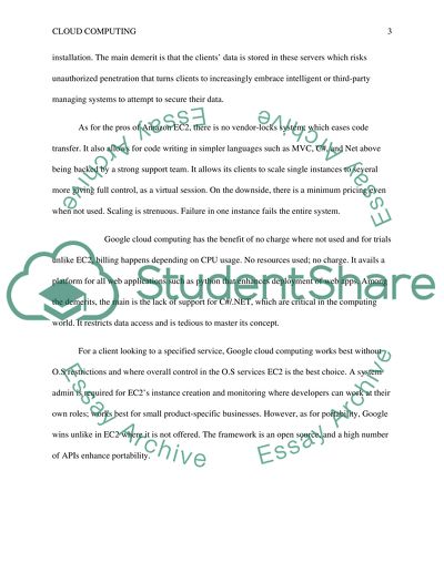 Cloud Computing Development
