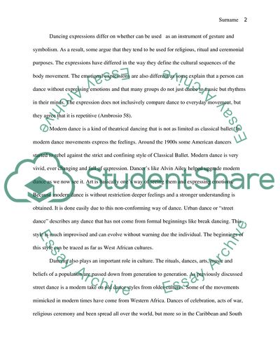 Dance - an Art or Sport