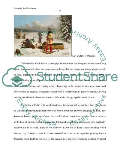 Works of art as inspiration grade 8