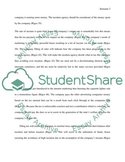 Multistate Restraints on Taxing Jurisdiction