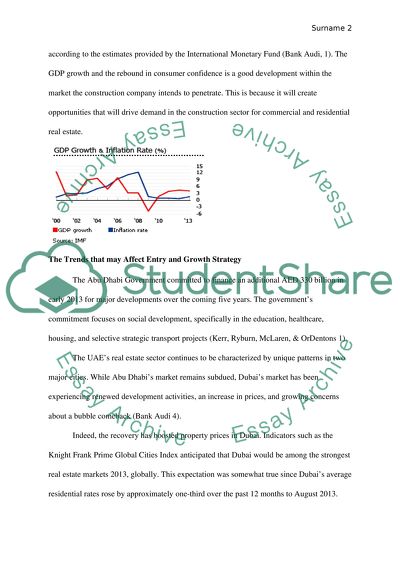 Economic analysis construction