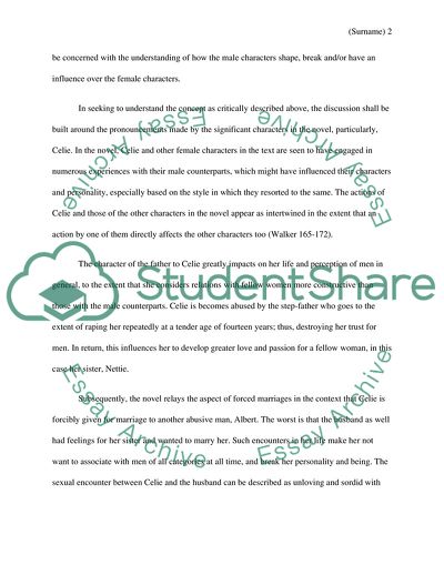 The Color Purple by Alice Walker