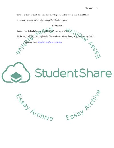 Symptoms of Schizophrenia