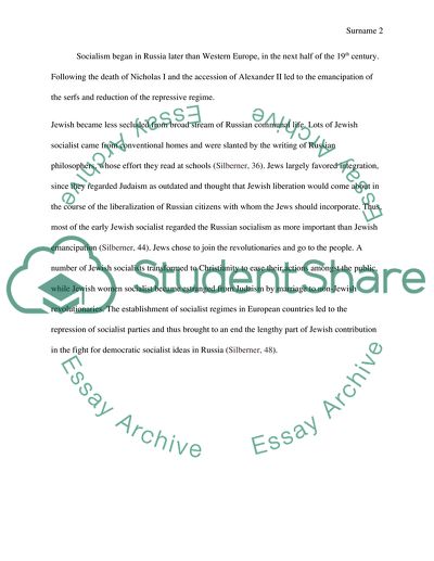 Orginators of socialst thought and action