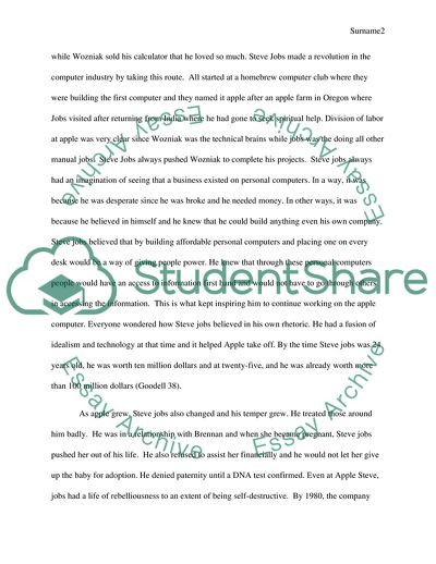 Steve Jobs Turning Point