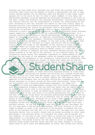 The Legal Ins and Outs of Forming a Partnership