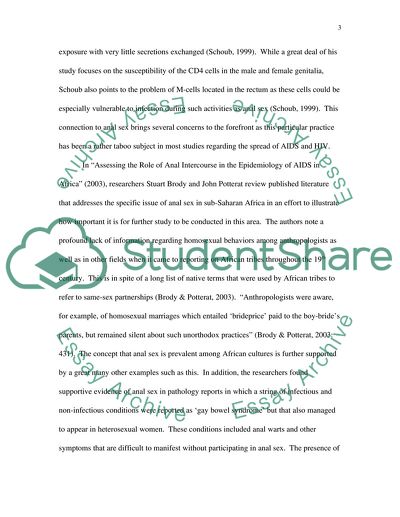 Human Sexuality and AIDS