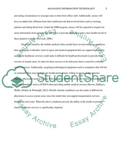 Managing Information Technology