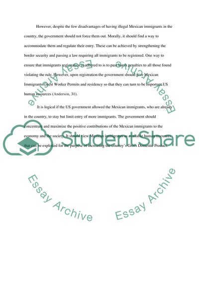 Illegal Mexican In The US Rights And Immigration