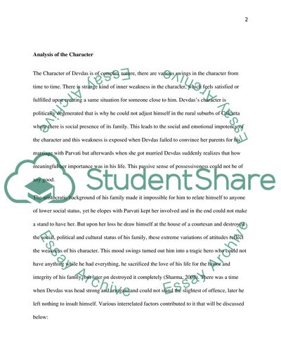 Devdas by Sarat Chandra Chatterjee